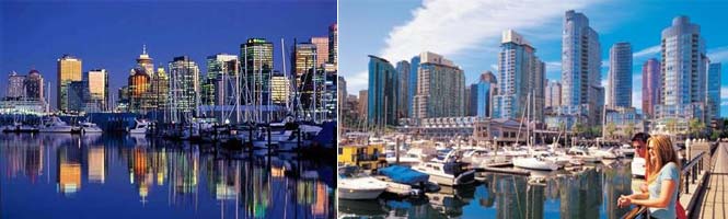 Carbone 2010 noleggio di lusso Porto di alloggio sono boutique a cinque stelle condomini e appartamenti mare in affitto per le invernali di Vancouver Downtown