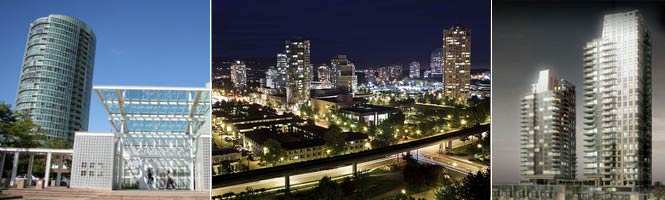 The non Olympic venue city of Burnaby features affordable 2010 rental accommodation throughout the city close to shopping, the SkyTrain system and major highways
