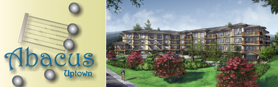 Affordable Abbotsford condos for sale at Abacus Uptown Abbotsford real estate development by Quantum Properties.