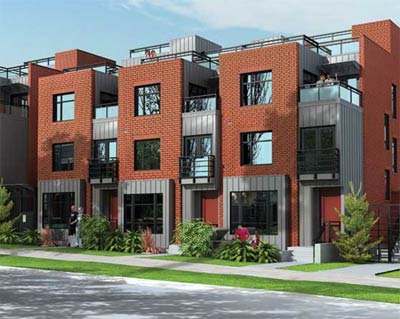 The pre-sale Block Vancouver townhouses are family and executive city homes for sale in East Vancouver off Main Street.