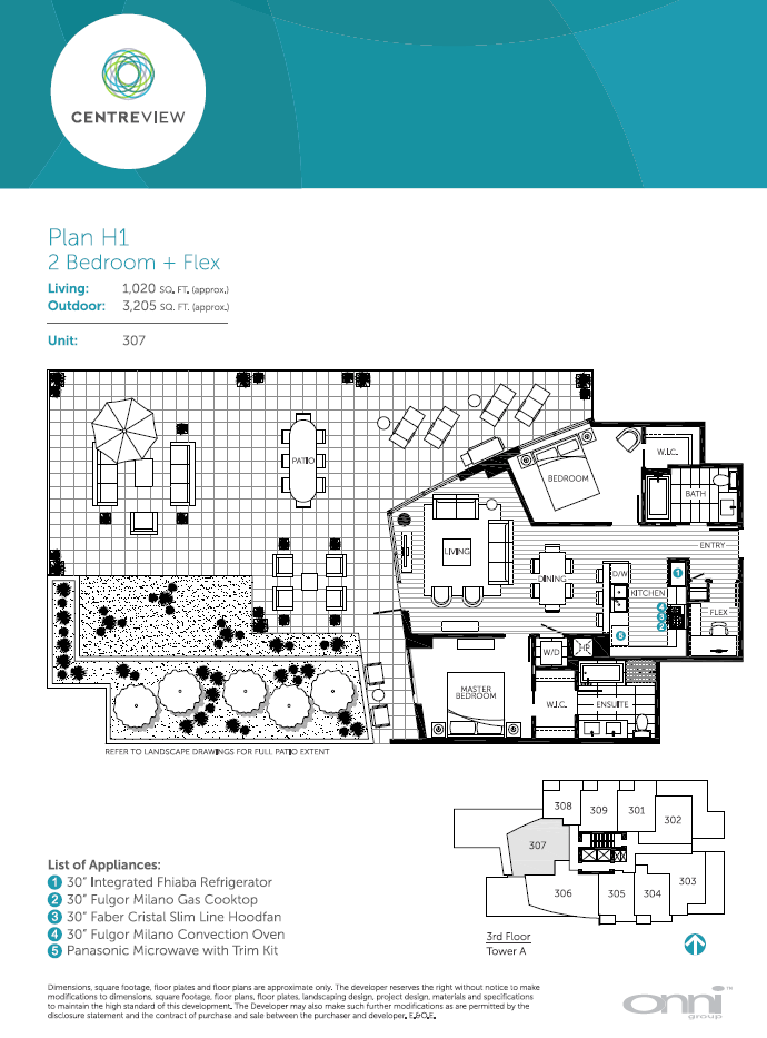 CentreView floor plan H.