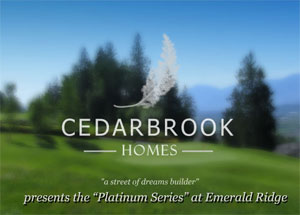 Cedar Brook Homes presents the Emerald Ridge home sites and Chilliwack single family homes at the Falls Golf & Country Club real estate development