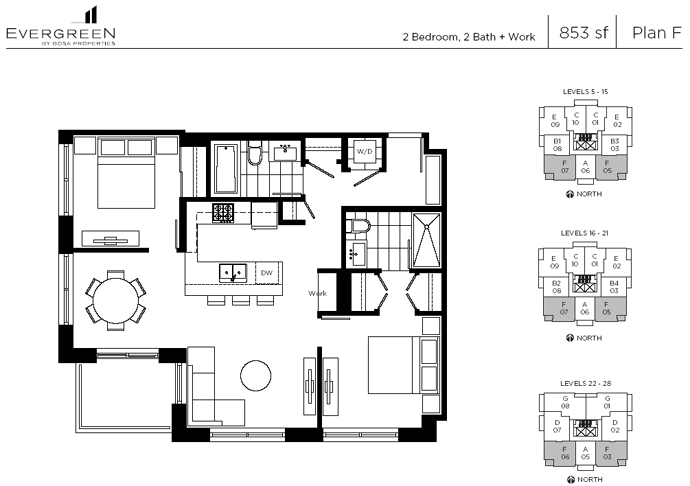 Coquitlam Evergreen Floor Plan F