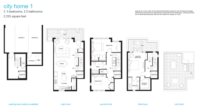 One of the Westside Vancouver real estate development layouts.