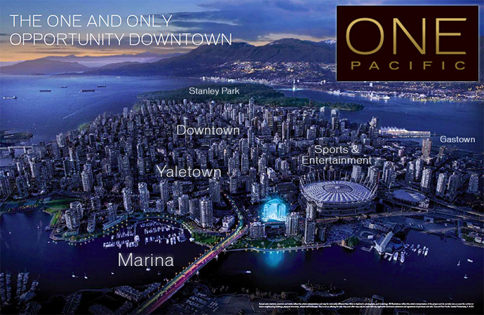 Phase 2 One Pacific Vancouver False Creek North condo sales begin Fall 2013.