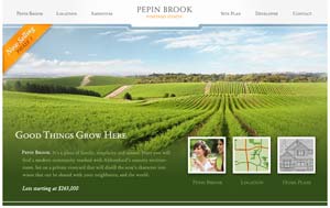 Pepin Brook Vineyard Estates Abbotsford real estate properties provides home sites and estate homesites for home purchasers in the Abby BC property market.