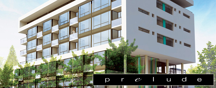 Prelude Vancouver rendering featuring new Oakridge homes for sale.
