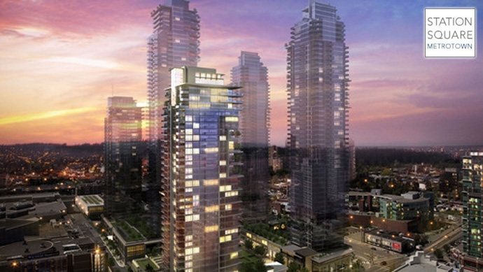 Huge redevelopment plans at Station Square Burnaby Metrotown real estate project covering 11.8 acres