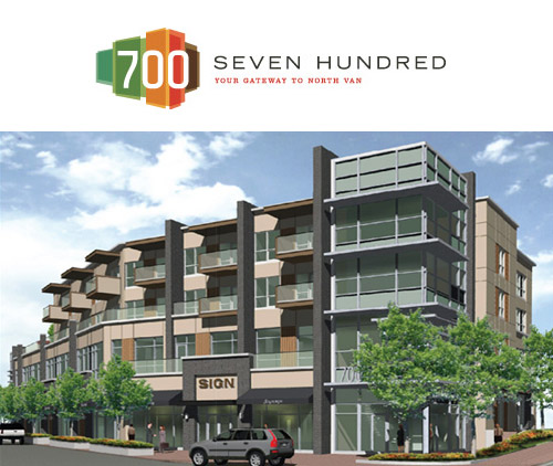 700 Marine Drive North Vancouver real estate development is now selling presales suites.