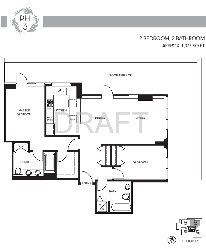 Exceptional layouts for boutique Vancouver Sitka UBC penthouse suites with rooftop decks.