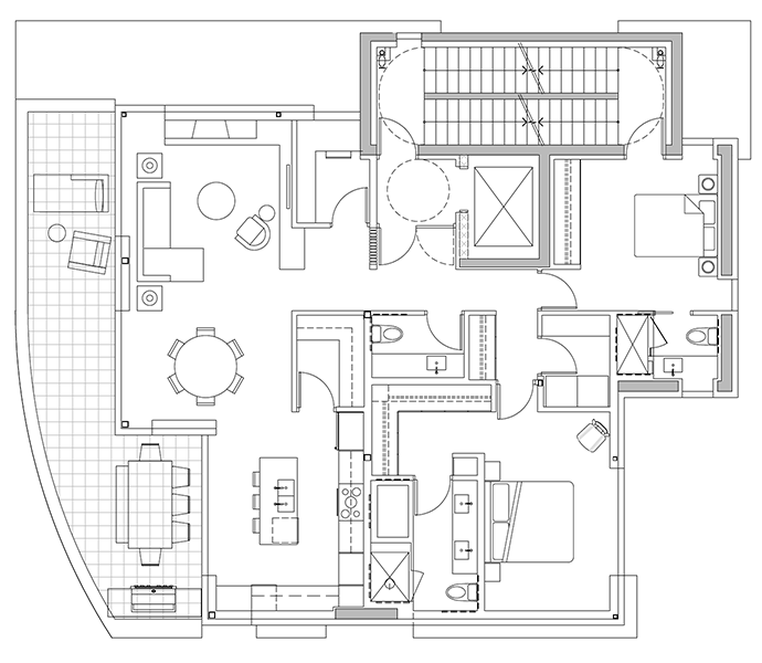 Vancouver SOTA floor plan layout.