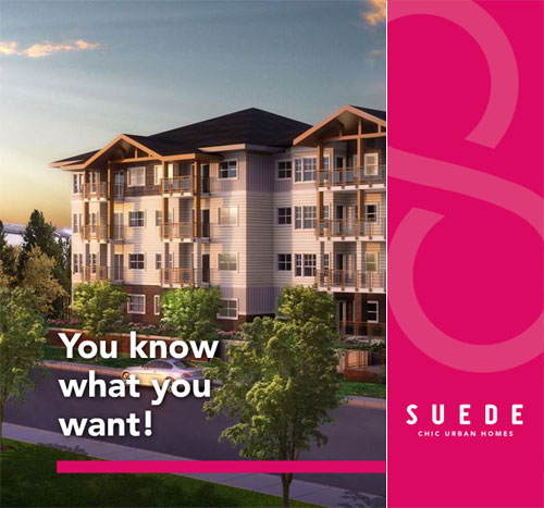 The pre-construction Langley condos at Suede Chic Urban Homes for sale are brought to you by RKDI Developers.