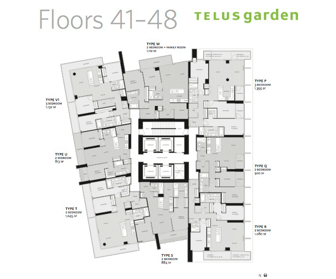 The luxury Vancouver Telus Garden Signature Suites