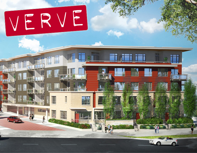The VERVE Surrey Condos by Porte Development.