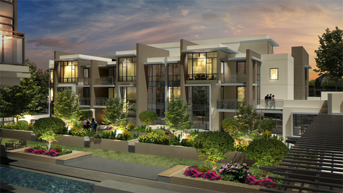 The Viceroy Townhomes in New Westminster