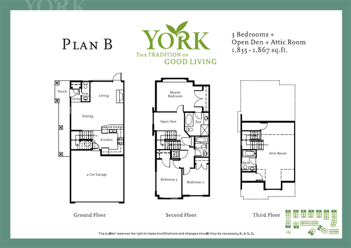 Pre-construction Langley real estate development at the YORK townhouses now previewing floor plans and layouts.