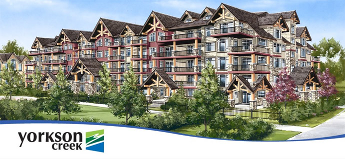 Another rendering of the affordable pre-construction Langley condos.