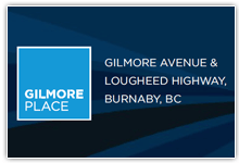 Master Planned Gilmore Place Burnaby Brentwood condos by Onni