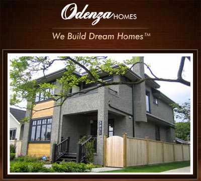 Vancouver Odenza Home Builders and Renovation Team is a luxury real estate developer which focuses on livable, luxurious, prestigious developments in the Lower Mainland