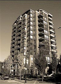The boutique One Park Lane North Vancouver condo tower provides great re-sale Lower Lonsdale condos as well as rental apartments